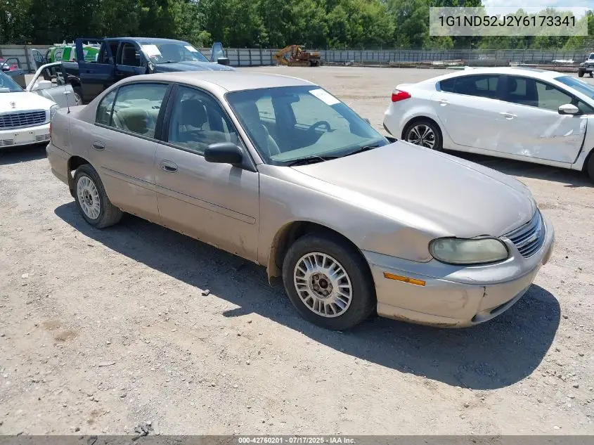 2000 Chevrolet Malibu VIN: 1G1ND52J2Y6173341 Lot: 42760201