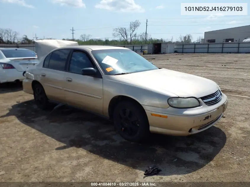 2001 Chevrolet Malibu VIN: 1G1ND52J416279103 Lot: 41884610