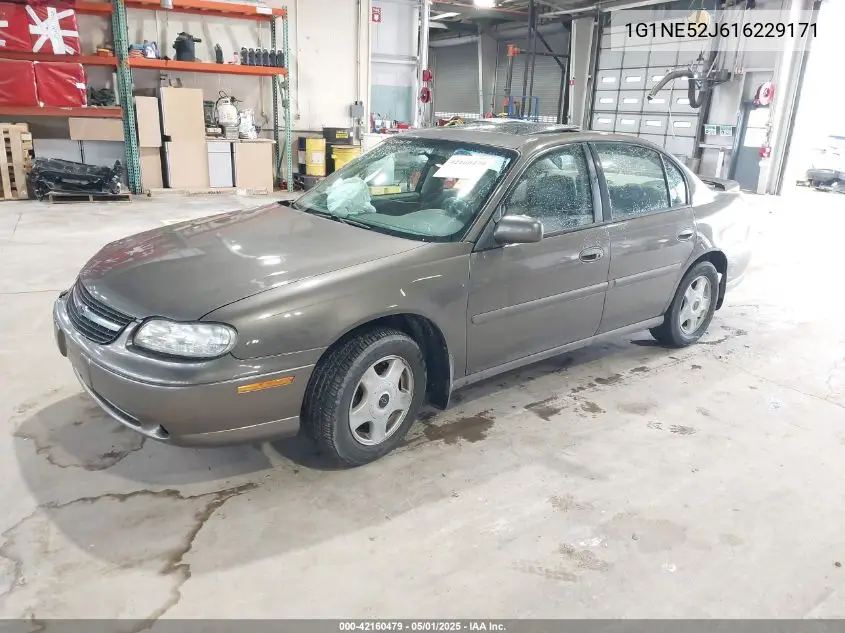 2001 Chevrolet Malibu Ls VIN: 1G1NE52J616229171 Lot: 42160479