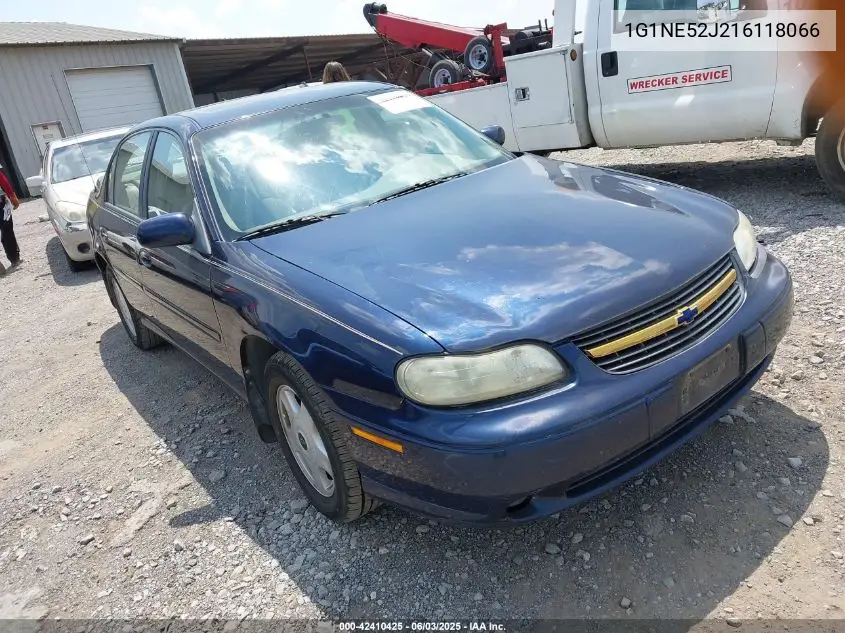 2001 Chevrolet Malibu Ls VIN: 1G1NE52J216118066 Lot: 42410425