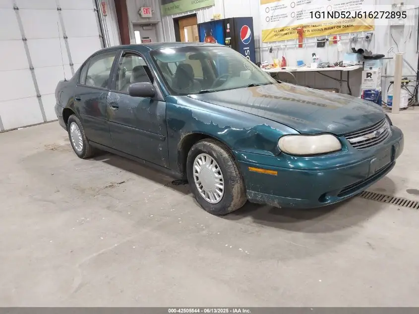2001 Chevrolet Malibu VIN: 1G1ND52J616272895 Lot: 42505544
