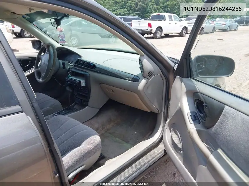 2001 Chevrolet Malibu VIN: 1G1ND52J816244256 Lot: 42658858