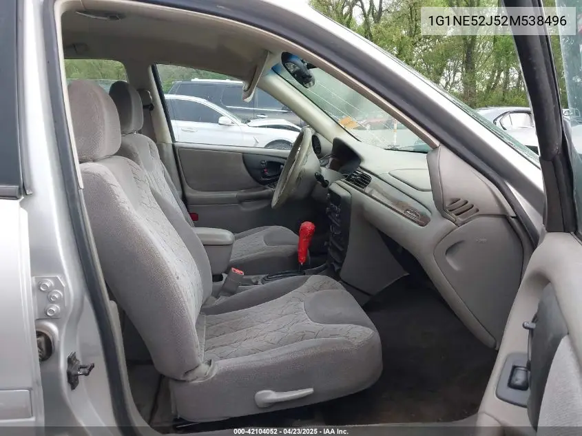 2002 Chevrolet Malibu Ls VIN: 1G1NE52J52M538496 Lot: 42104052