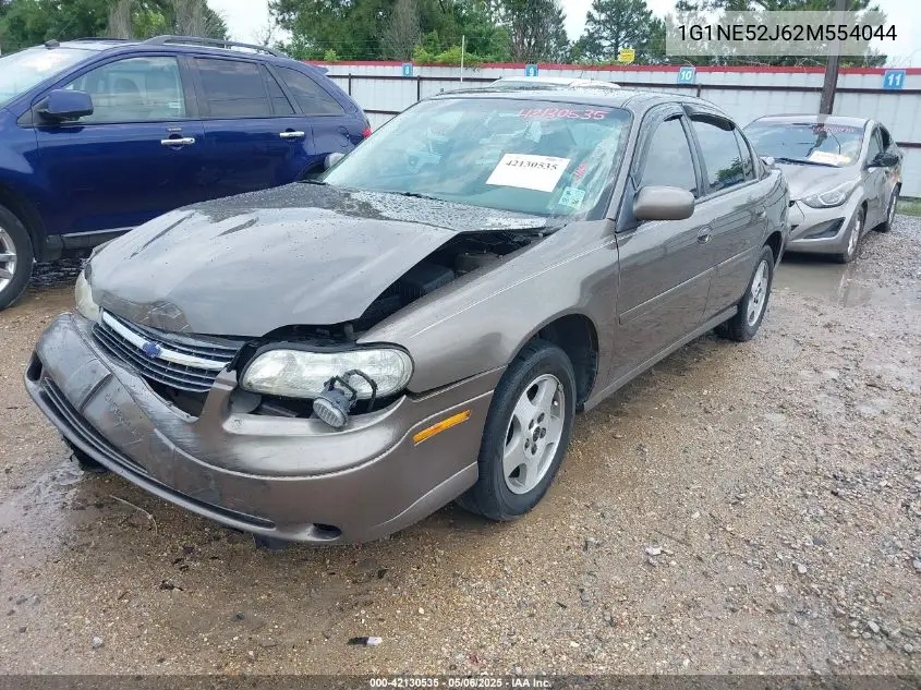 2002 Chevrolet Malibu Ls VIN: 1G1NE52J62M554044 Lot: 42130535