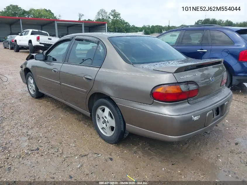 2002 Chevrolet Malibu Ls VIN: 1G1NE52J62M554044 Lot: 42130535