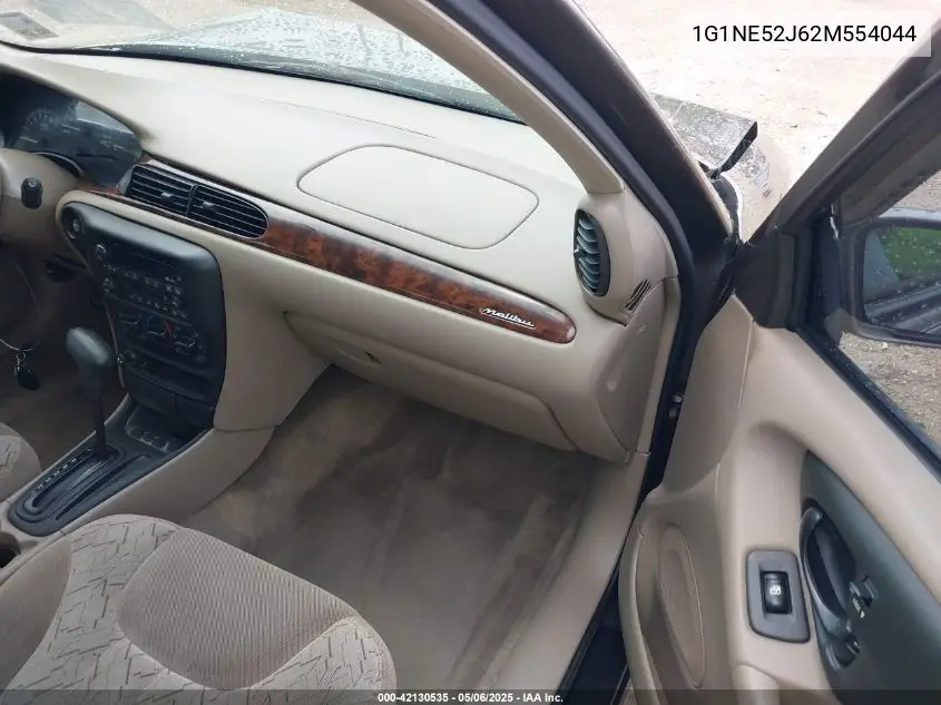 2002 Chevrolet Malibu Ls VIN: 1G1NE52J62M554044 Lot: 42130535