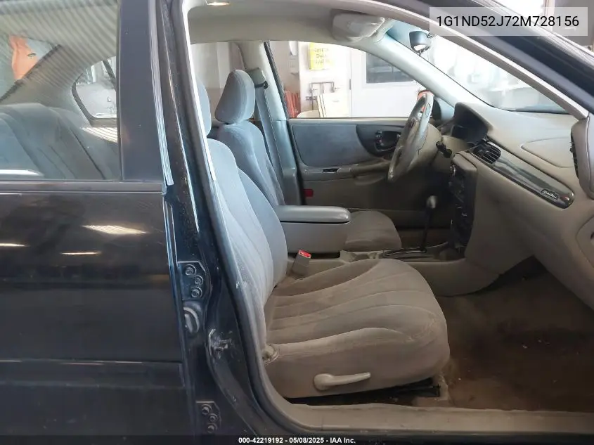 2002 Chevrolet Malibu VIN: 1G1ND52J72M728156 Lot: 42219192