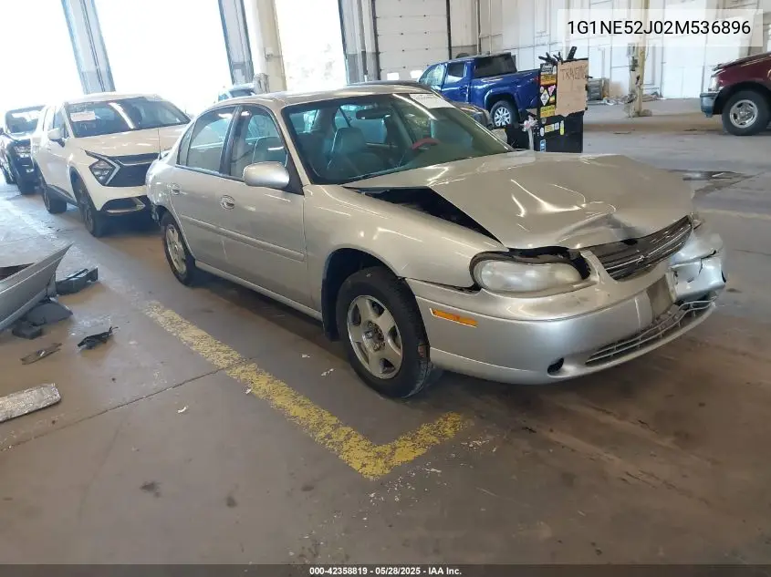 2002 Chevrolet Malibu Ls VIN: 1G1NE52J02M536896 Lot: 42358819