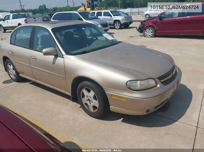 2002 Chevrolet Malibu Ls VIN: 1G1NE52J62M624724 Lot: 42415720