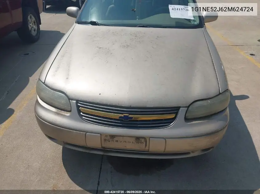 2002 Chevrolet Malibu Ls VIN: 1G1NE52J62M624724 Lot: 42415720