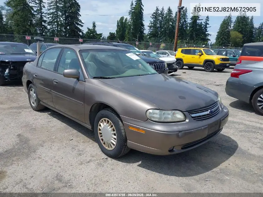 2002 Chevrolet Malibu Ls VIN: 1G1NE52J82M672905 Lot: 42574788