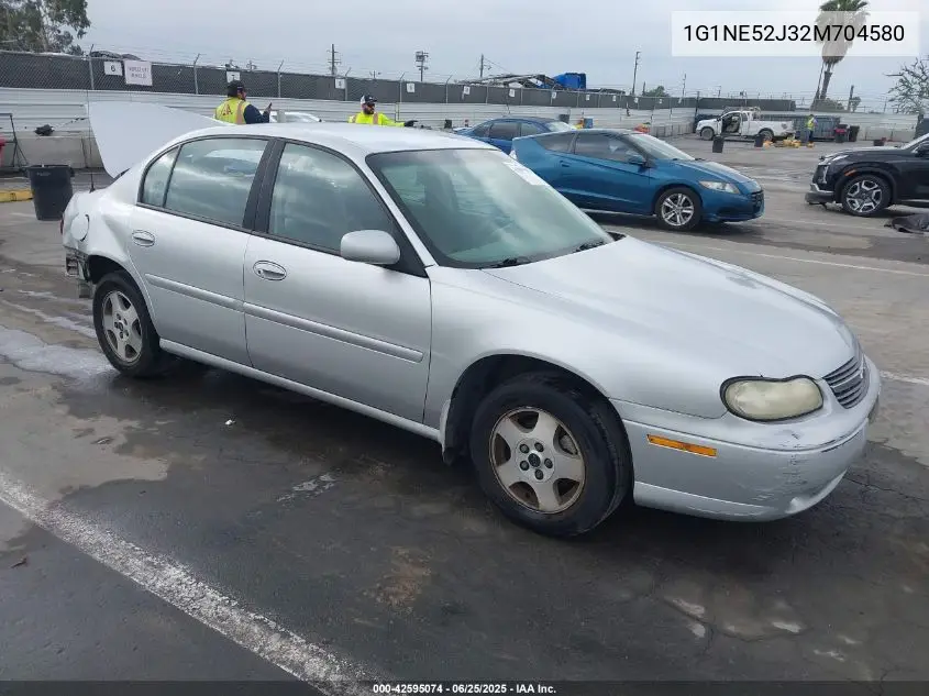 2002 Chevrolet Malibu Ls VIN: 1G1NE52J32M704580 Lot: 42595074