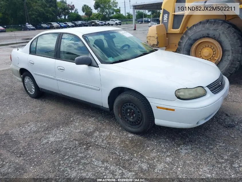 2002 Chevrolet Malibu VIN: 1G1ND52JX2M502211 Lot: 42799288