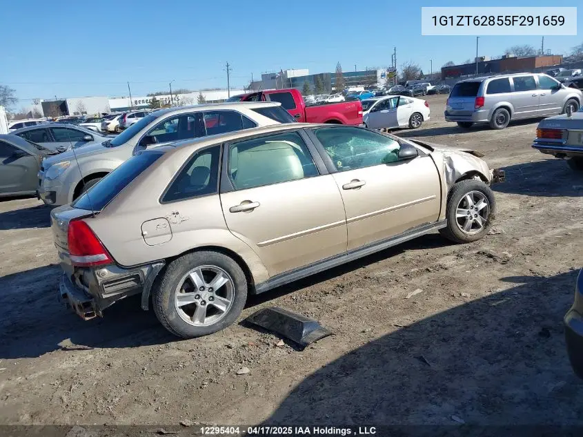 2005 Chevrolet Malibu Maxx Ls/Lt VIN: 1G1ZT62855F291659 Lot: 12295404