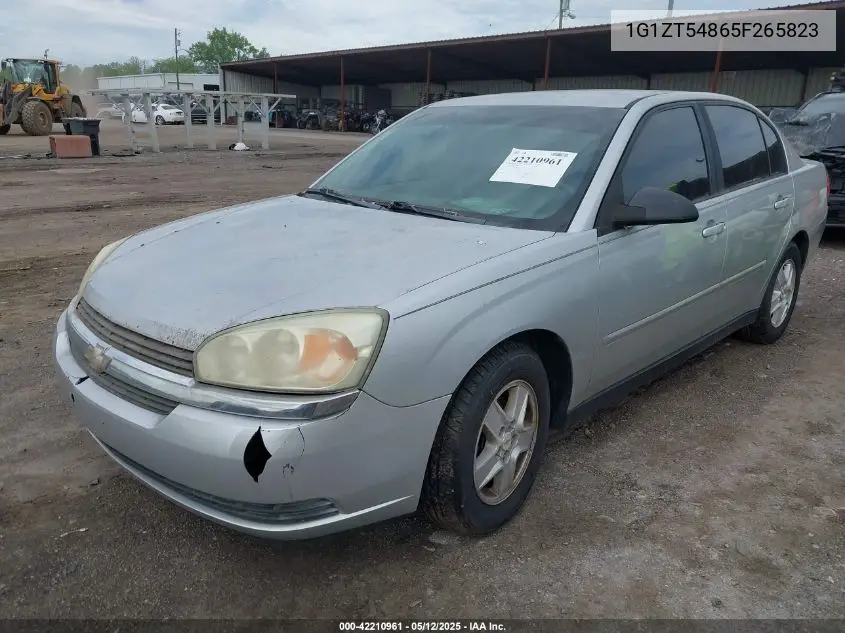 2005 Chevrolet Malibu Ls VIN: 1G1ZT54865F265823 Lot: 42210961