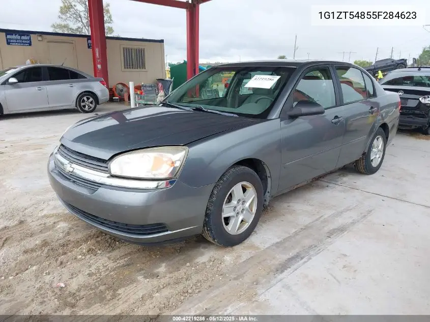 2005 Chevrolet Malibu Ls VIN: 1G1ZT54855F284623 Lot: 42219286