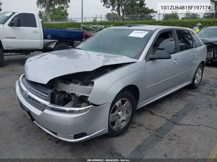 2005 Chevrolet Malibu Maxx Lt VIN: 1G1ZU64815F197174 Lot: 42560023