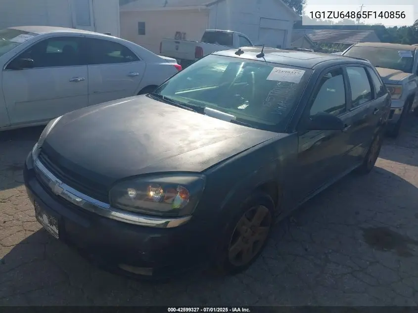 2005 Chevrolet Malibu Maxx Lt VIN: 1G1ZU64865F140856 Lot: 42599327