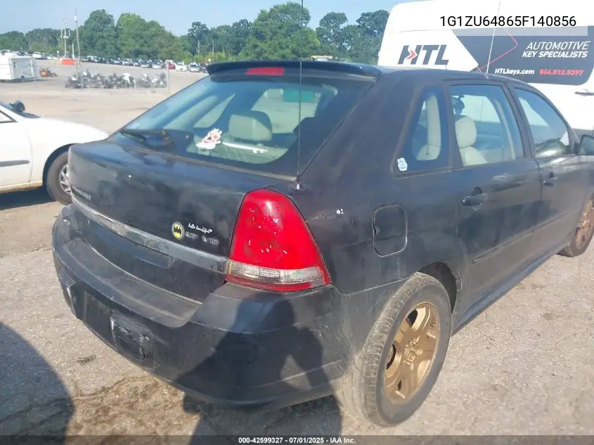 2005 Chevrolet Malibu Maxx Lt VIN: 1G1ZU64865F140856 Lot: 42599327