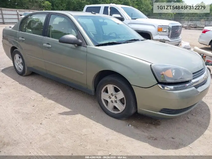 2005 Chevrolet Malibu Ls VIN: 1G1ZT54845F312279 Lot: 42601626