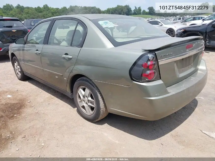 2005 Chevrolet Malibu Ls VIN: 1G1ZT54845F312279 Lot: 42601626