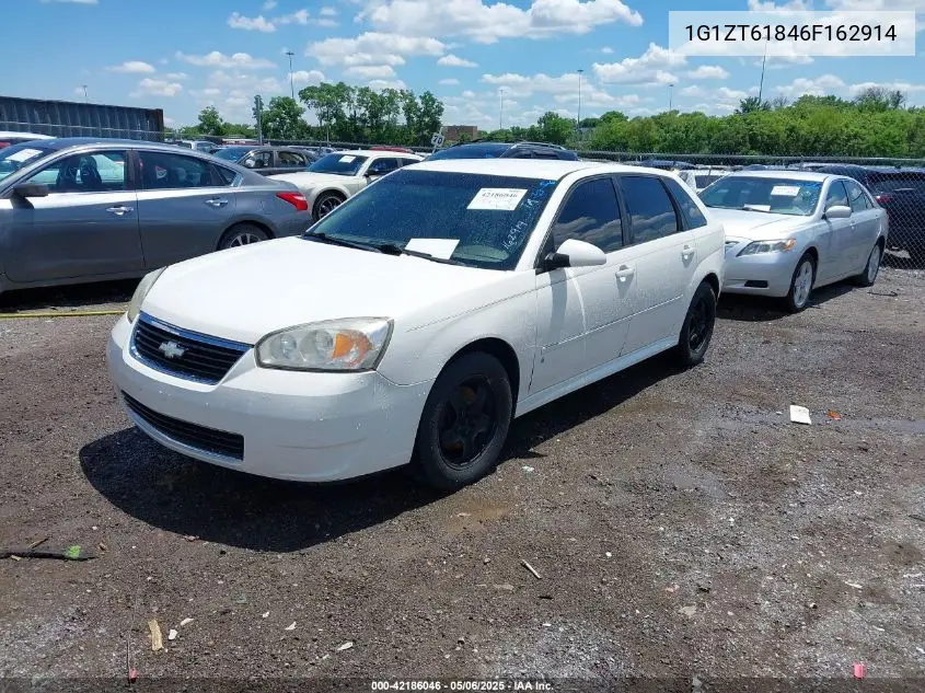 2006 Chevrolet Malibu Maxx Lt VIN: 1G1ZT61846F162914 Lot: 42186046