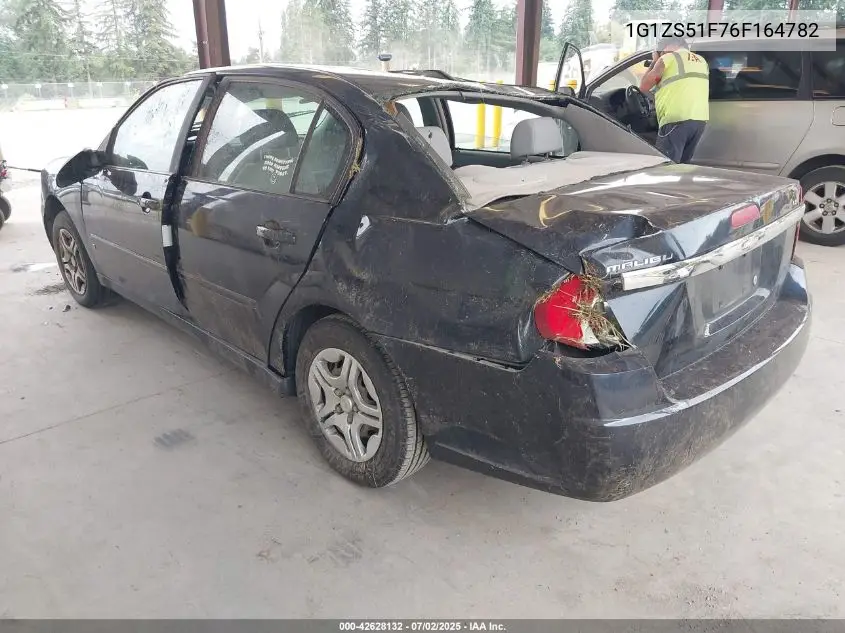 2006 Chevrolet Malibu Ls VIN: 1G1ZS51F76F164782 Lot: 42628132