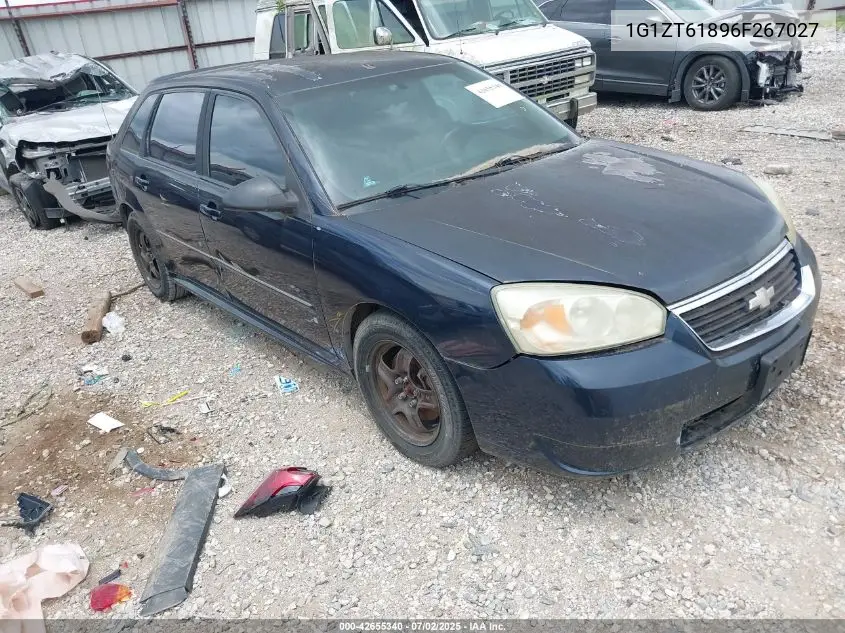 2006 Chevrolet Malibu Maxx Lt VIN: 1G1ZT61896F267027 Lot: 42655340