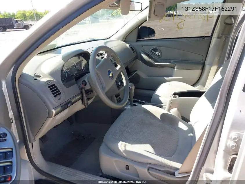 2007 Chevrolet Malibu Ls VIN: 1G1ZS58F17F162291 Lot: 42125108