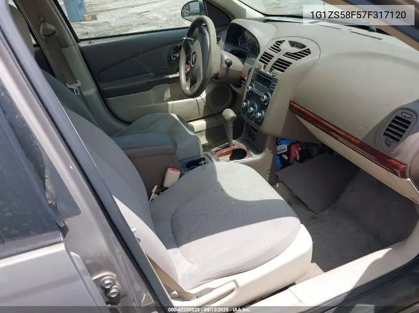 1g1zs58f57f317120 1G1ZS58F57F317120 2007 Chevrolet Malibu Ls