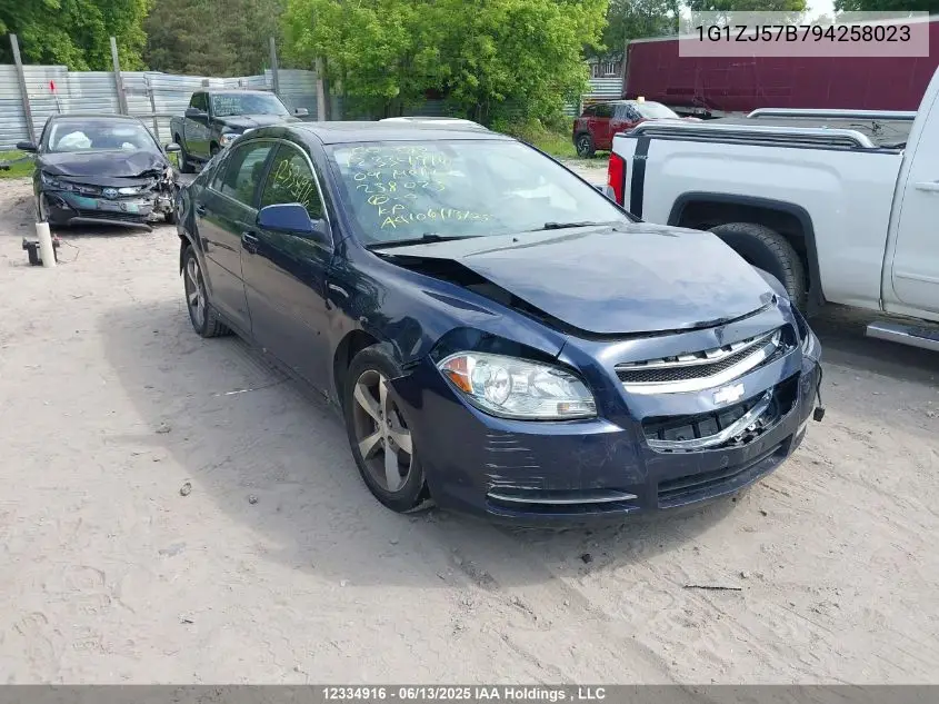 2009 Chevrolet Malibu 2Lt VIN: 1G1ZJ57B794258023 Lot: 12334916