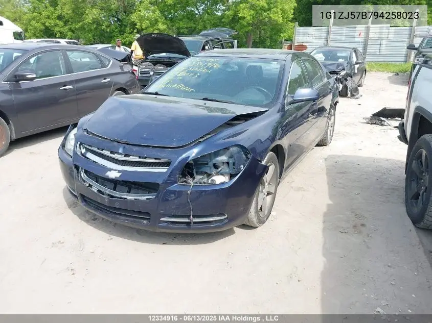 2009 Chevrolet Malibu 2Lt VIN: 1G1ZJ57B794258023 Lot: 12334916