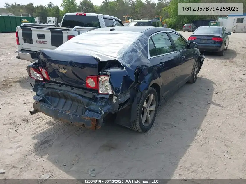 2009 Chevrolet Malibu 2Lt VIN: 1G1ZJ57B794258023 Lot: 12334916
