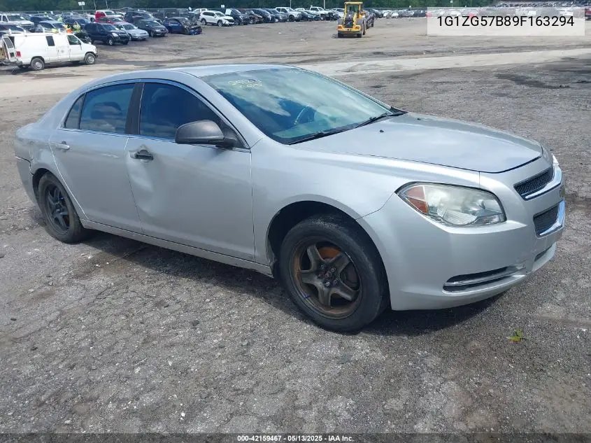 2009 Chevrolet Malibu Ls VIN: 1G1ZG57B89F163294 Lot: 42159467