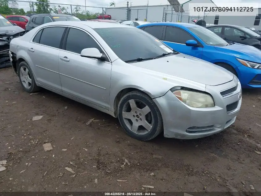 2009 Chevrolet Malibu Lt VIN: 1G1ZJ57B094112725 Lot: 42255216