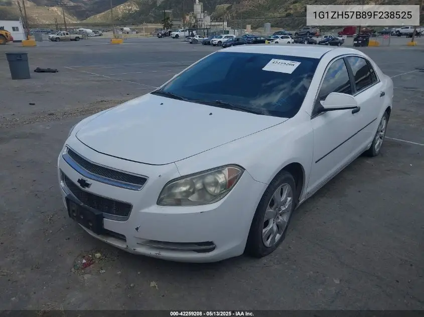 2009 Chevrolet Malibu Lt VIN: 1G1ZH57B89F238525 Lot: 42259208