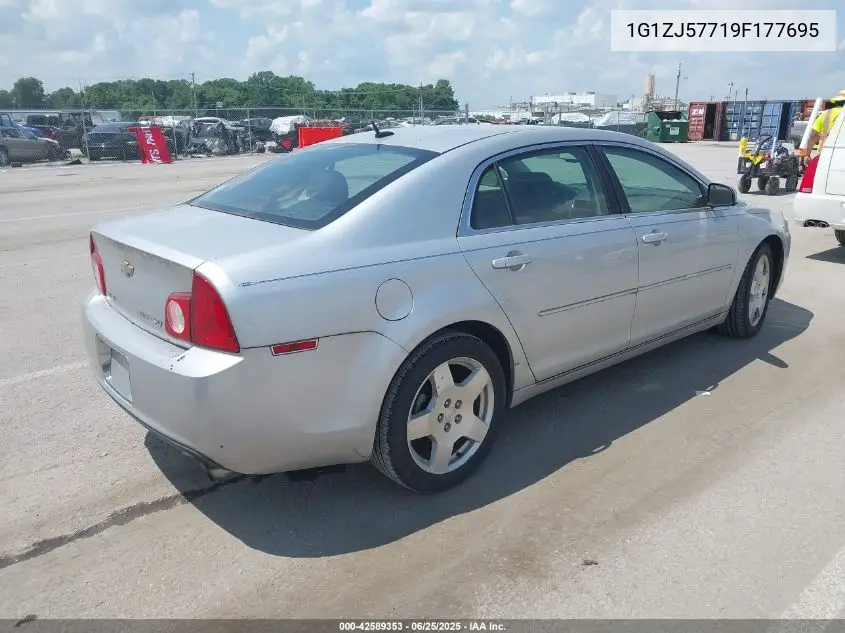 2009 Chevrolet Malibu Lt VIN: 1G1ZJ57719F177695 Lot: 42589353
