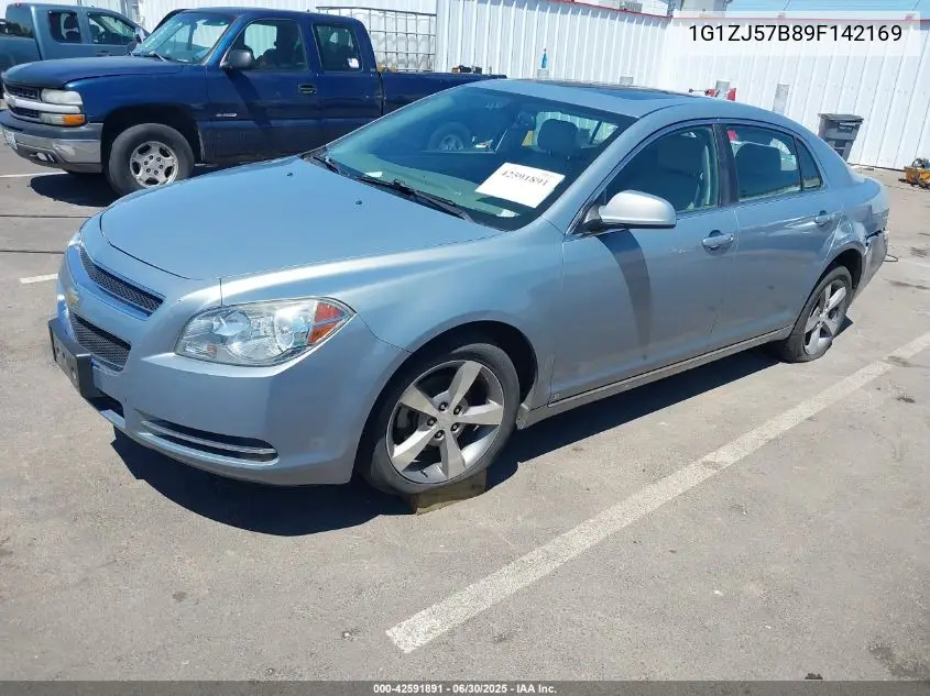 2009 Chevrolet Malibu Lt VIN: 1G1ZJ57B89F142169 Lot: 42591891