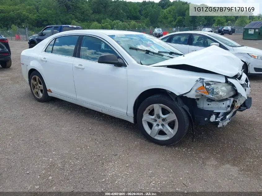 2009 Chevrolet Malibu Ls VIN: 1G1ZG57B79F170169 Lot: 42601005