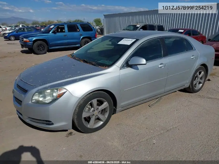 2009 Chevrolet Malibu Lt VIN: 1G1ZJ57B99F254219 Lot: 42604036