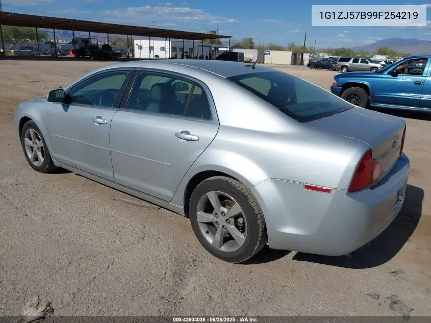 2009 Chevrolet Malibu Lt VIN: 1G1ZJ57B99F254219 Lot: 42604036