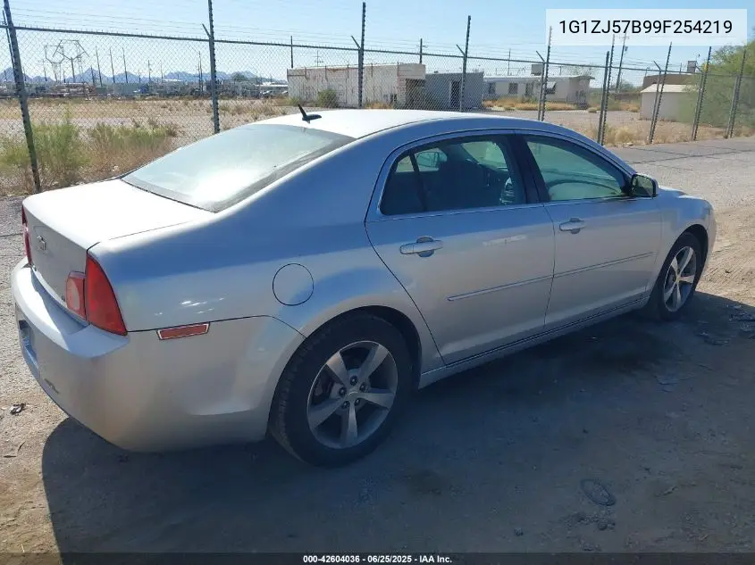 2009 Chevrolet Malibu Lt VIN: 1G1ZJ57B99F254219 Lot: 42604036