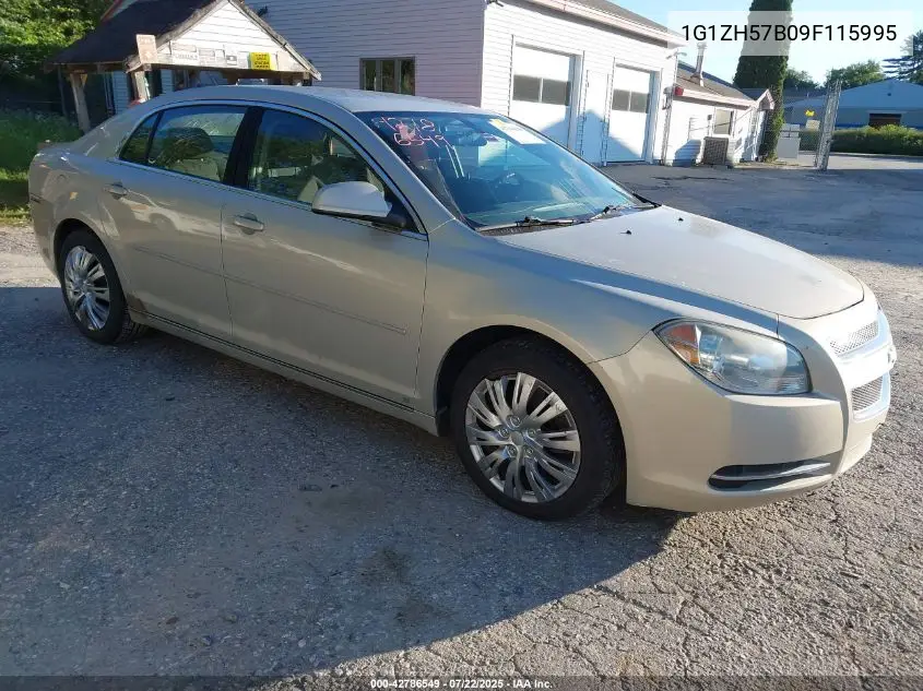 2009 Chevrolet Malibu Lt VIN: 1G1ZH57B09F115995 Lot: 42786549