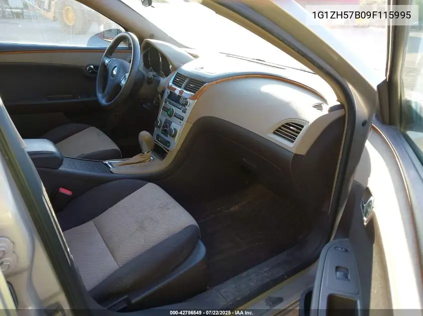 2009 Chevrolet Malibu Lt VIN: 1G1ZH57B09F115995 Lot: 42786549