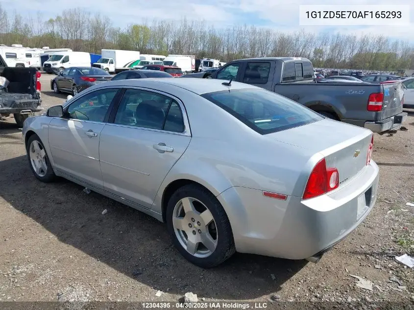 2010 Chevrolet Malibu 2Lt VIN: 1G1ZD5E70AF165293 Lot: 12304395