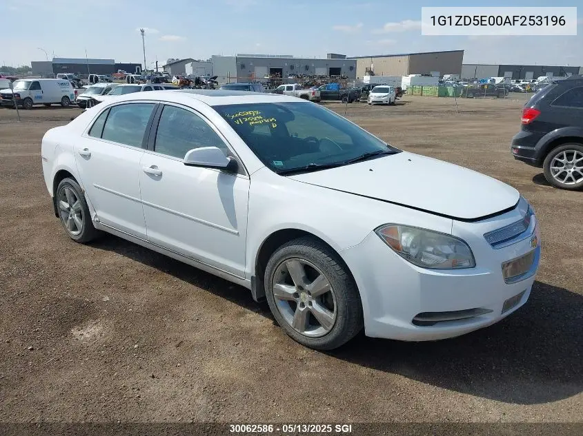 2010 Chevrolet Malibu 2Lt VIN: 1G1ZD5E00AF253196 Lot: 30062586
