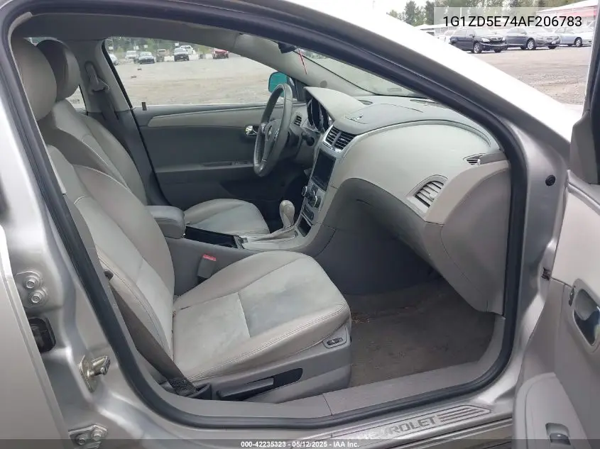 2010 Chevrolet Malibu Lt VIN: 1G1ZD5E74AF206783 Lot: 42235323
