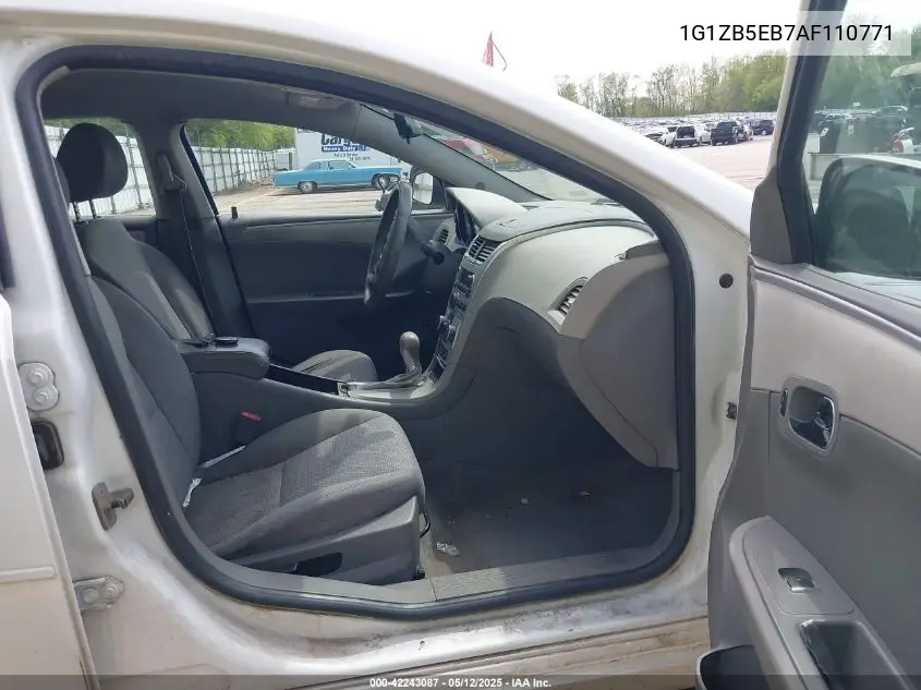 2010 Chevrolet Malibu Ls VIN: 1G1ZB5EB7AF110771 Lot: 42243087
