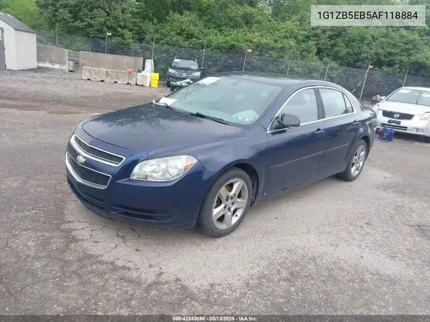 2010 Chevrolet Malibu Ls VIN: 1G1ZB5EB5AF118884 Lot: 42245866