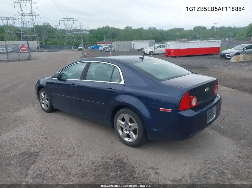 2010 Chevrolet Malibu Ls VIN: 1G1ZB5EB5AF118884 Lot: 42245866